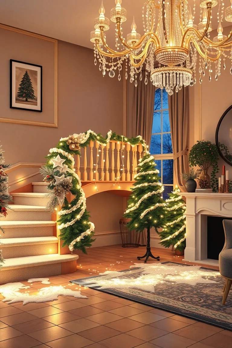 2. Twinkling Winter Lights Extravaganza