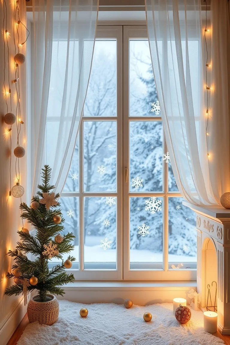 2. Snow-Kissed Windows
