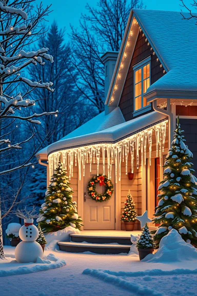 4. Twinkling Icicle Extravaganza