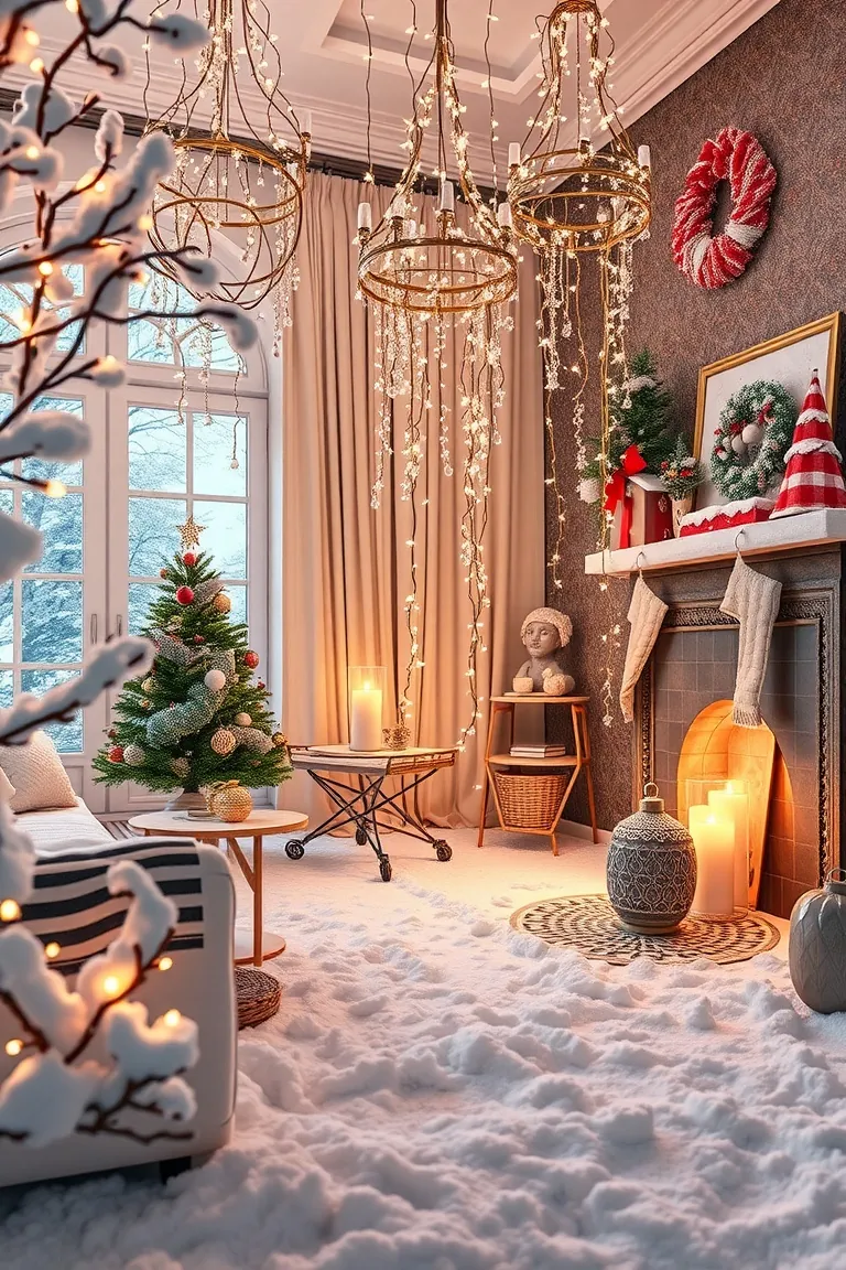 4. "Luminous Snowdrift Splendor"