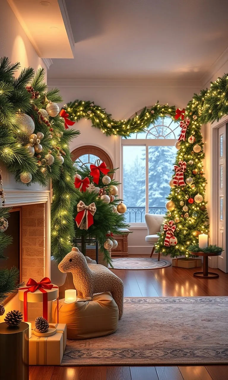 3. Glimmering Garland Galore