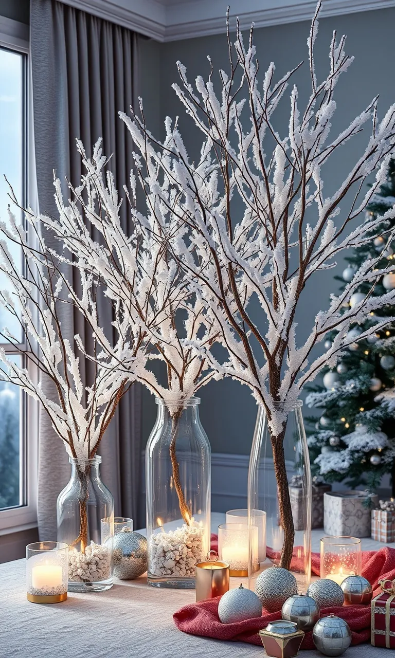 6. Frosted Forest Glam