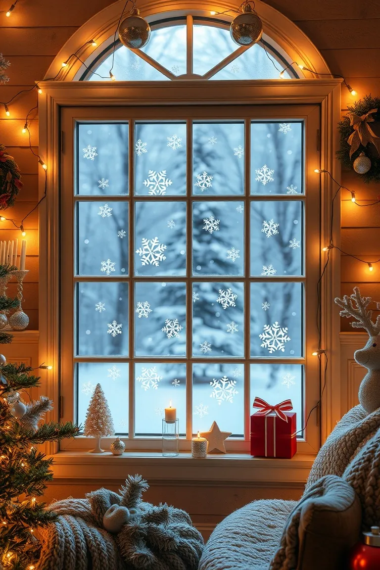 5. Enchanting Winter Wonderland Windows
