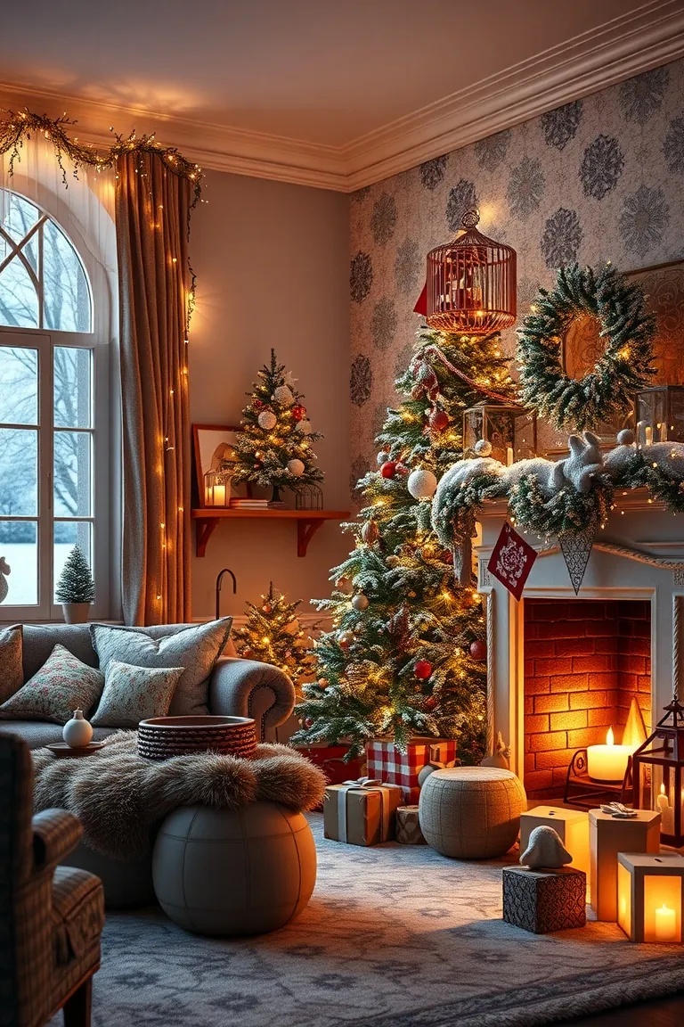 6. Twinkling Winter Wonderland
