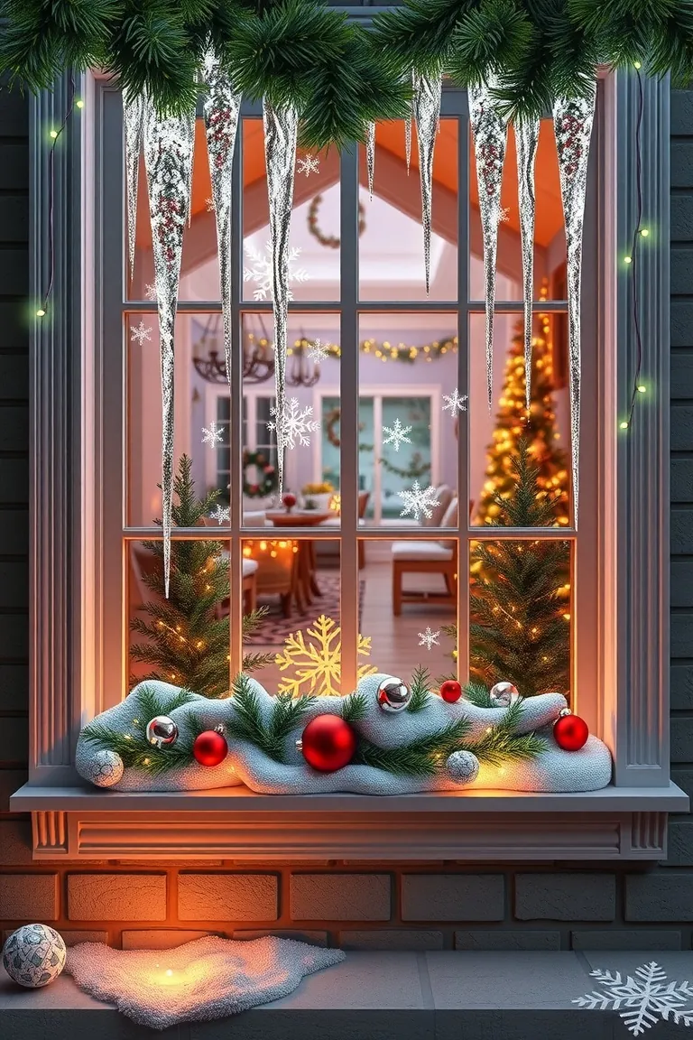 2. Twinkling Wonderland Window Display