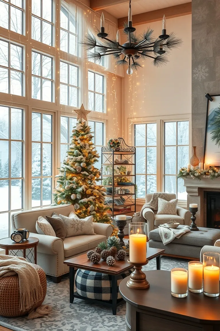 6. Twinkling Winter Wonderland