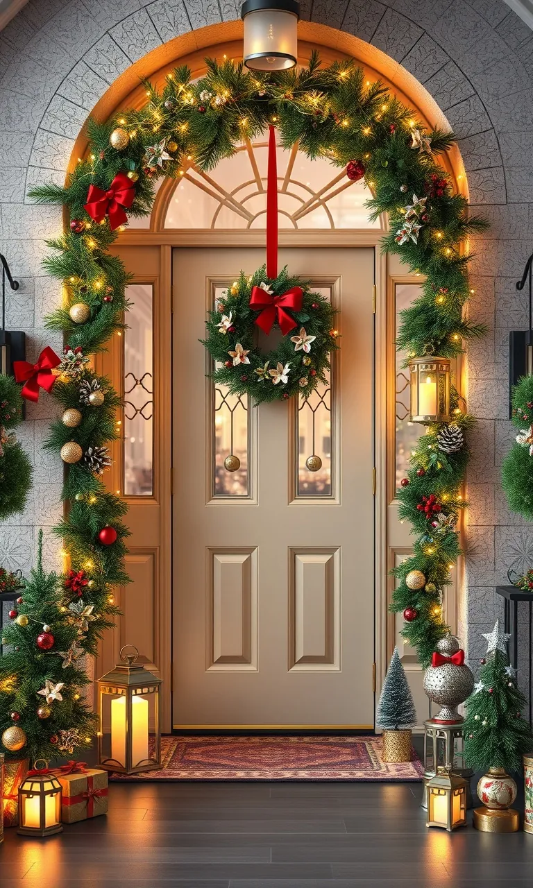 6. Enchanted Winter Wonderland Windows