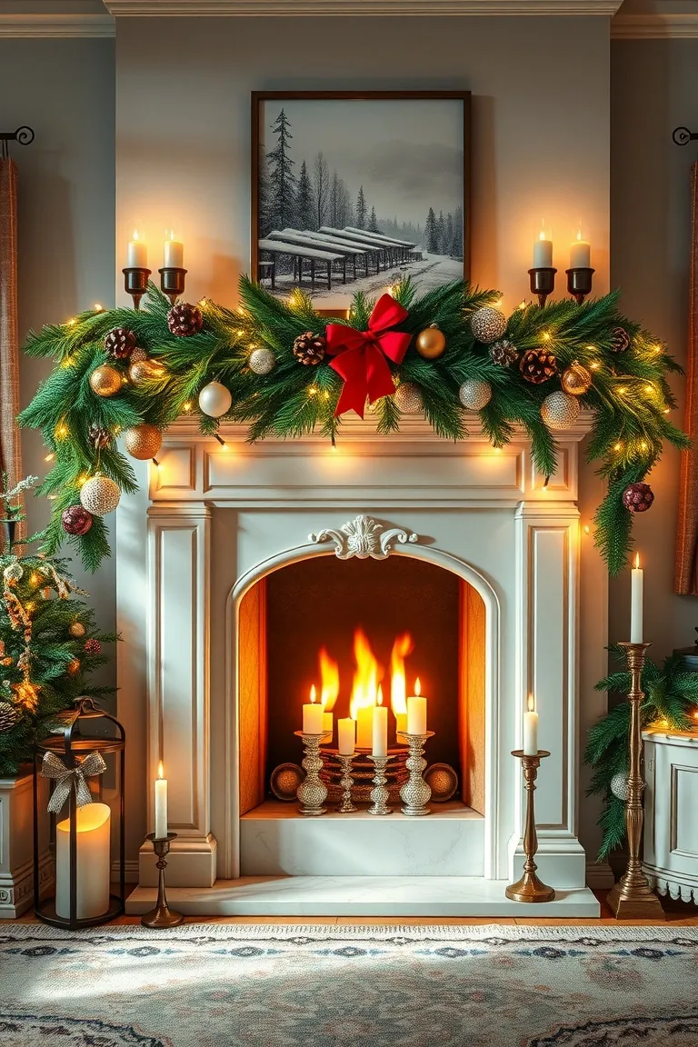 6. Magical Mantel Makeover