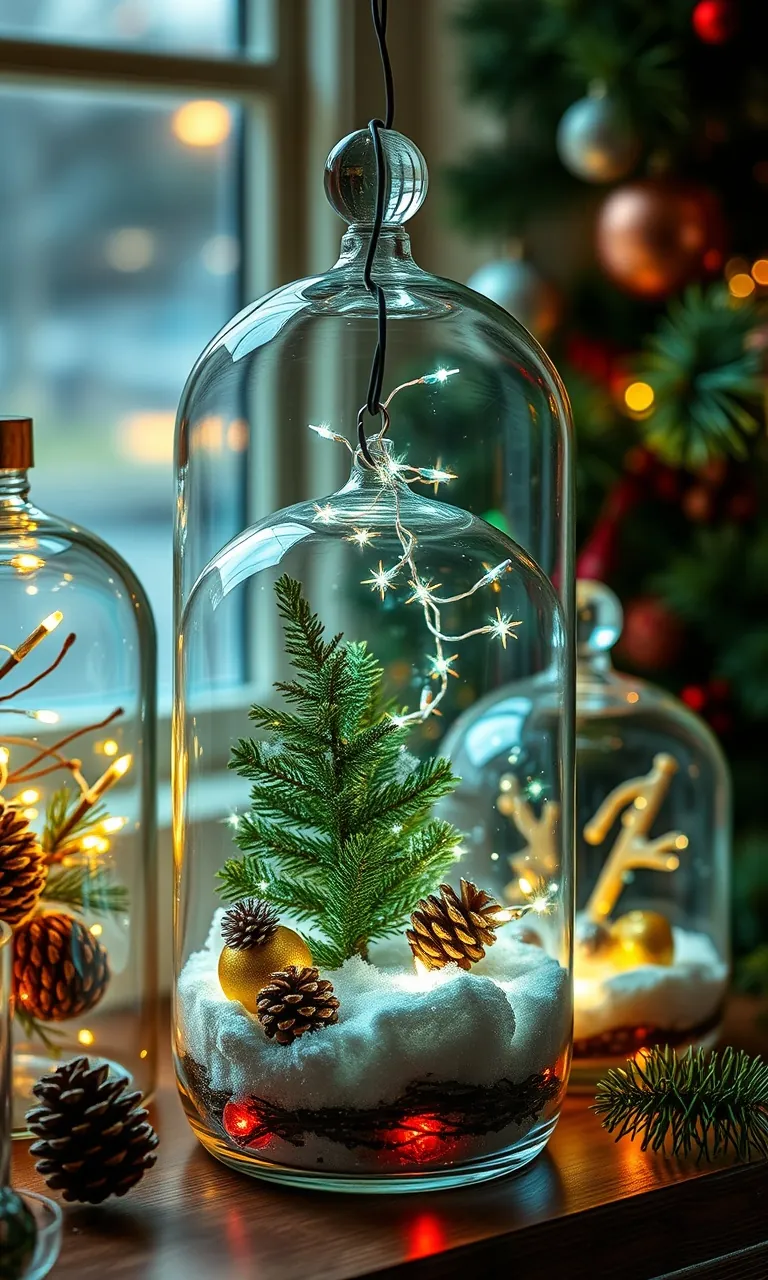 3. Twinkling Terrariums