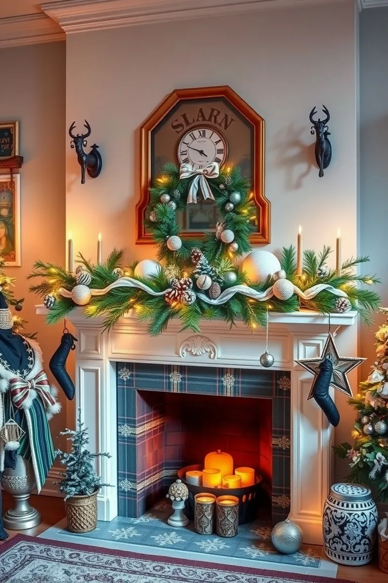 2. Magical Mantel Makeover