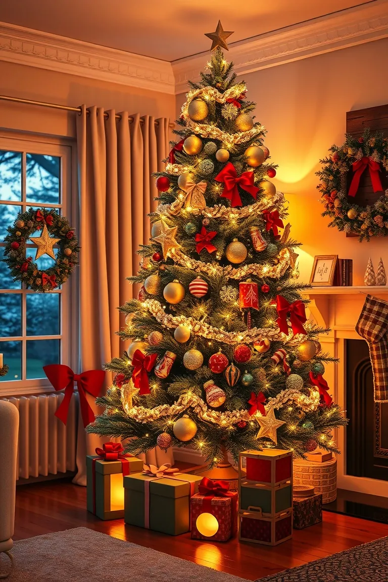 3. Twinkling Tree Extravaganza