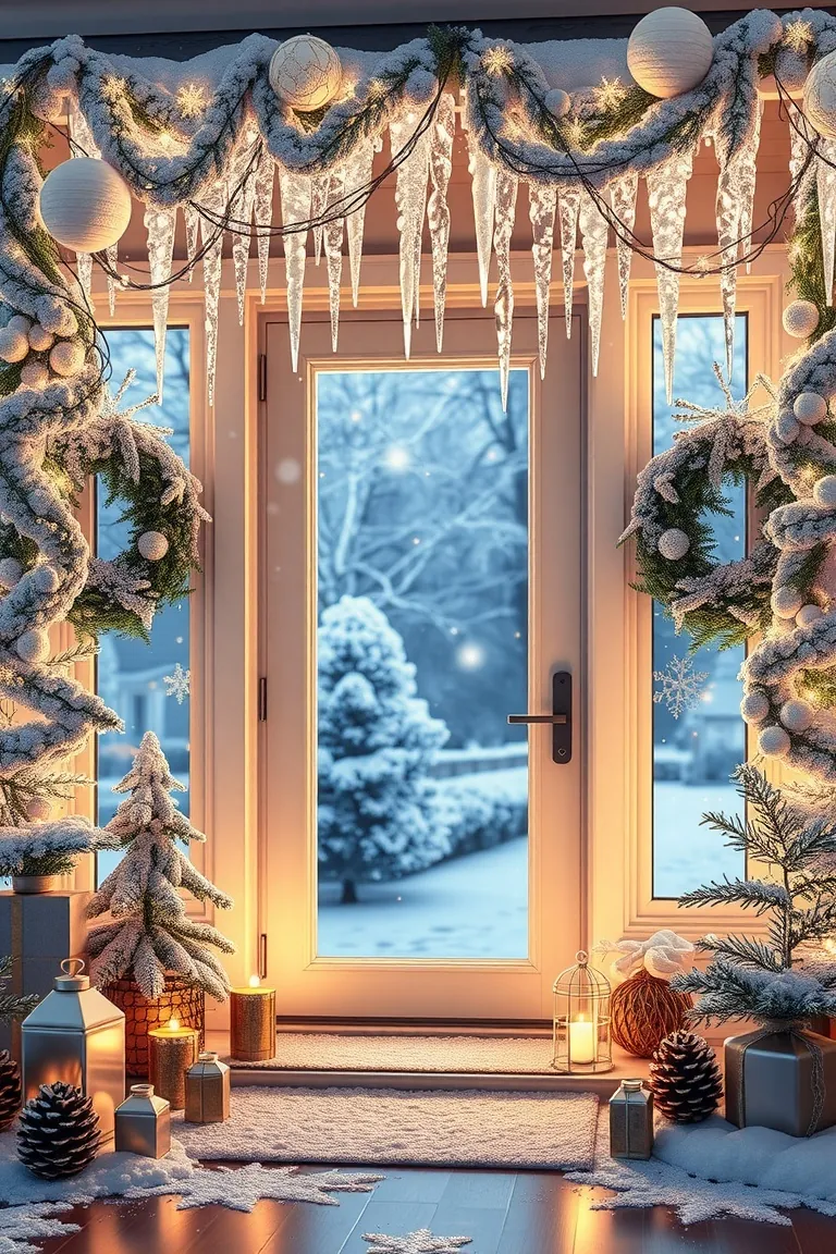 5. Enchanting Icicle Elegance