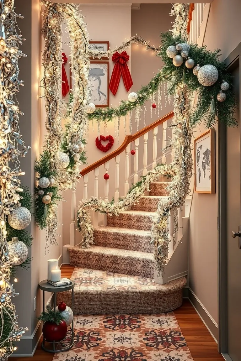 5. Twinkling Tinsel Trails