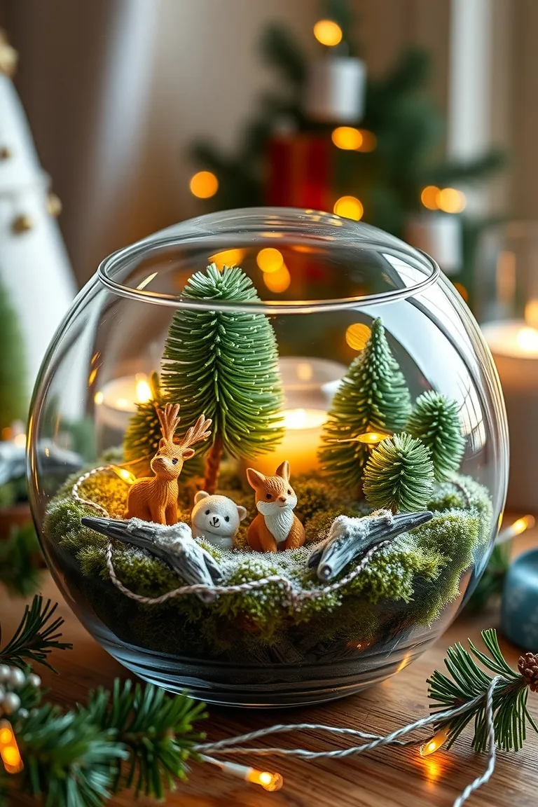 6. Twinkling Terrarium Forests