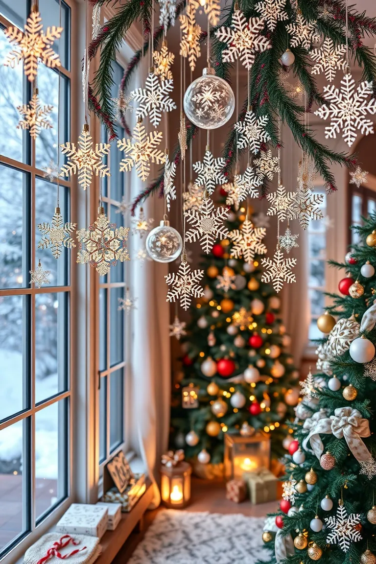 3. Sparkling Snowflake Symphony