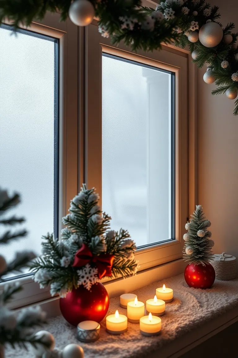 5. Frosty Window Charms