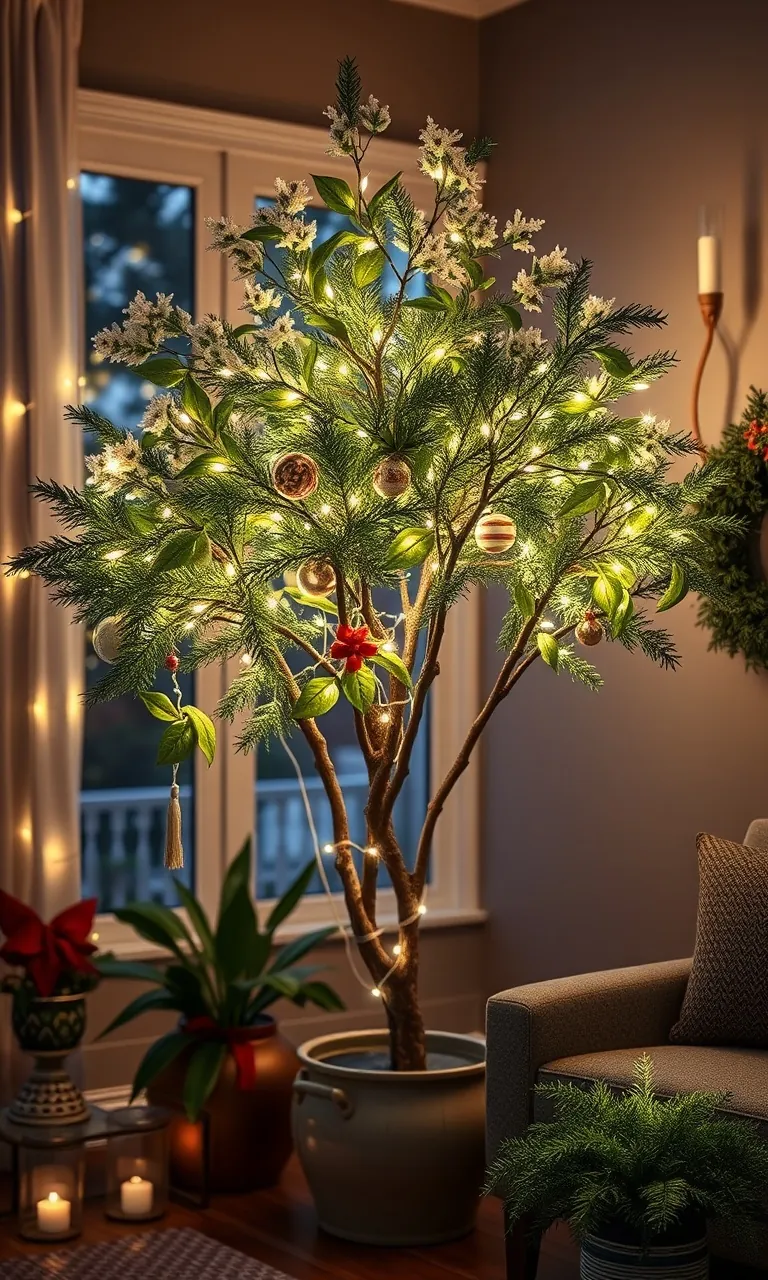 2. Twinkling Tree of Lights