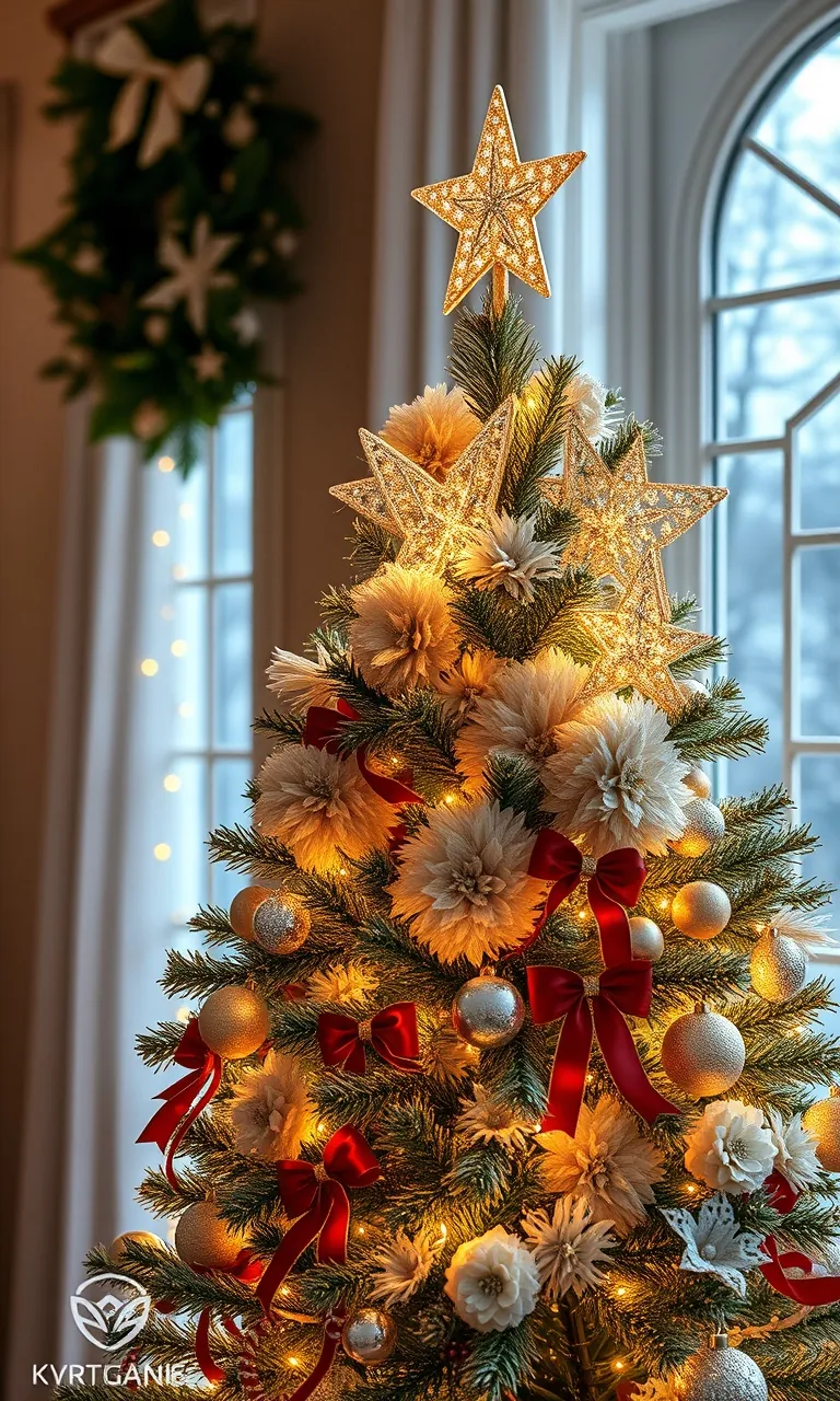 6. Twinkling Tree Toppers