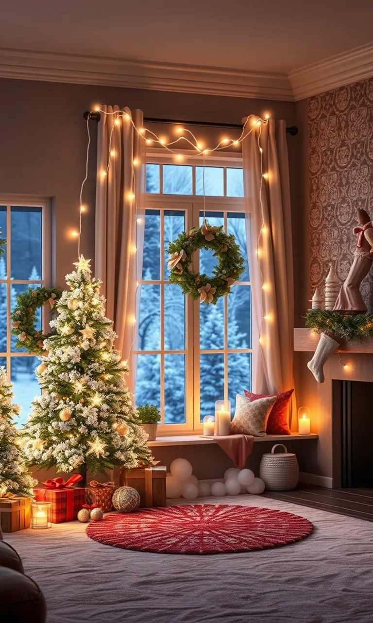 4. Frosted Fairy Lights