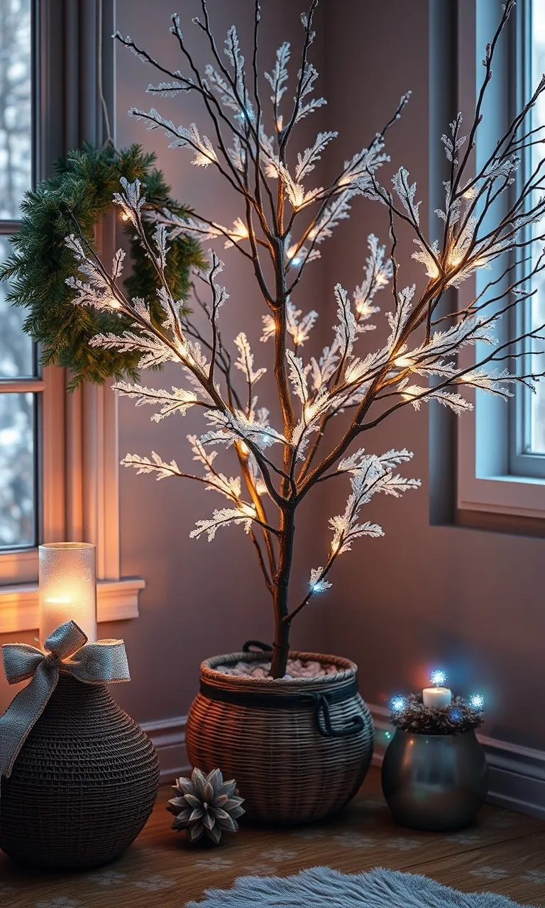 5. Frosted Fairy Lights