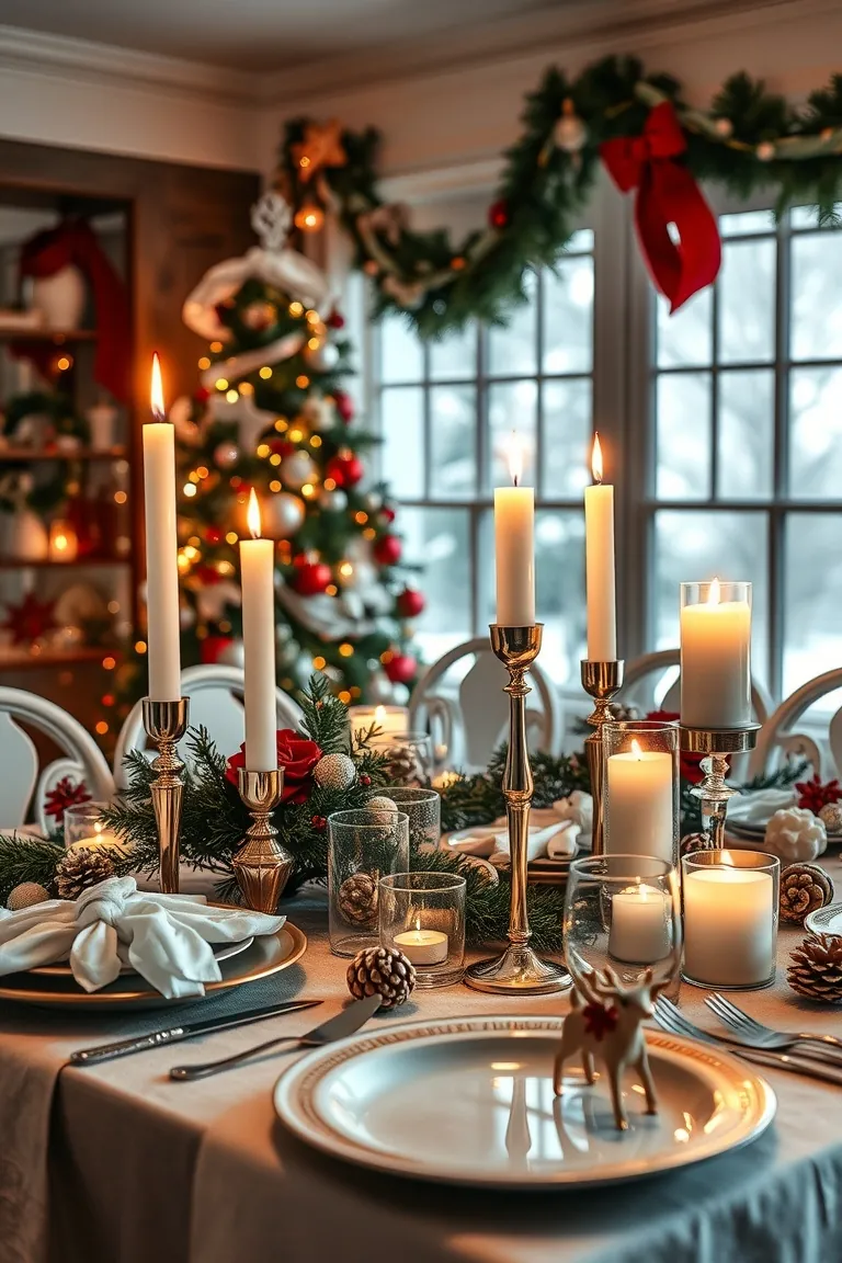 4. Whimsical Winter Tablescapes