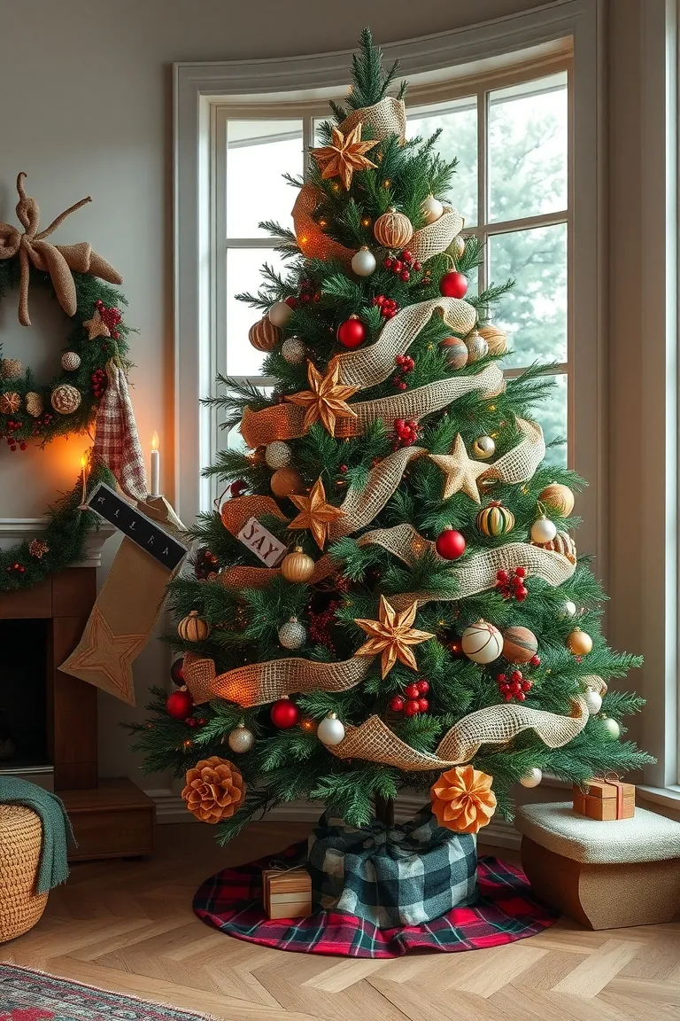 2. Rustic Woodland Wonder