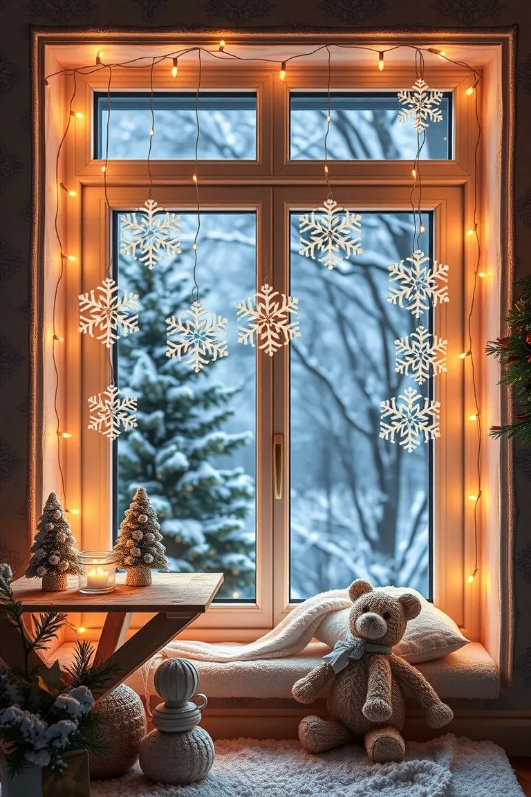5. Whimsical Winter Windows