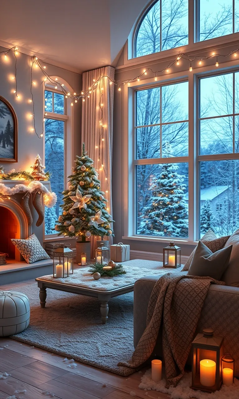 3. Twinkling Winter Wonderland