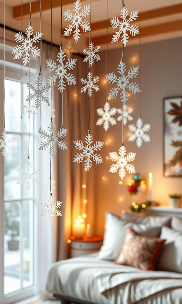 6. Sparkling Snowflake Wonderland
