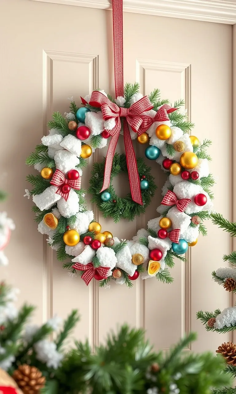 4. Whimsical Wonderland Wreath