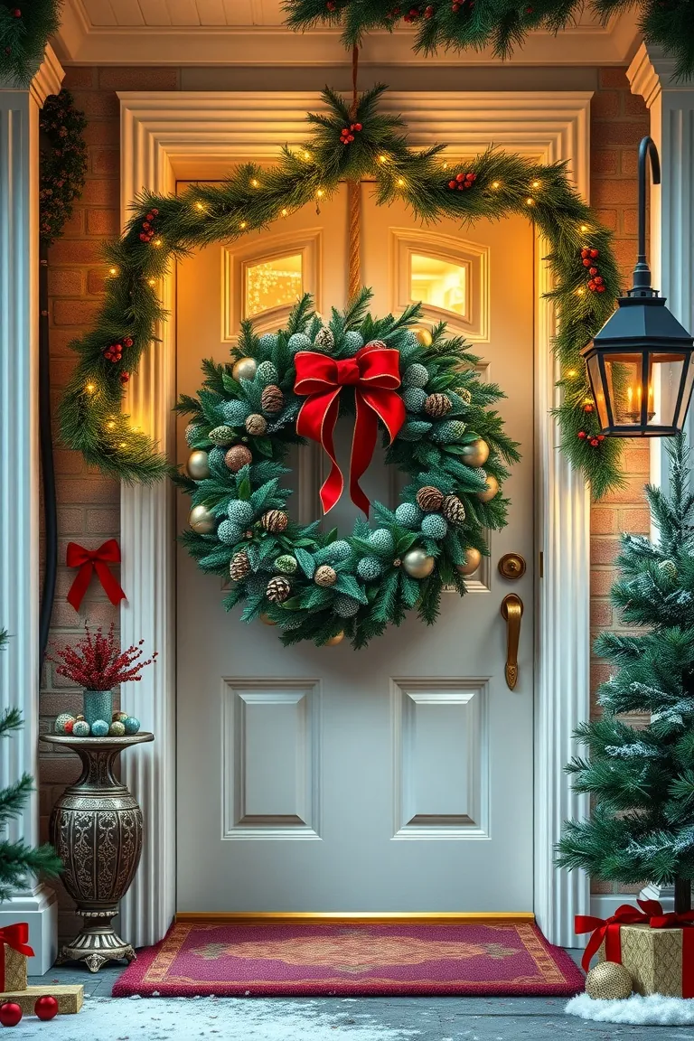 3. Dazzling Doorway Delight