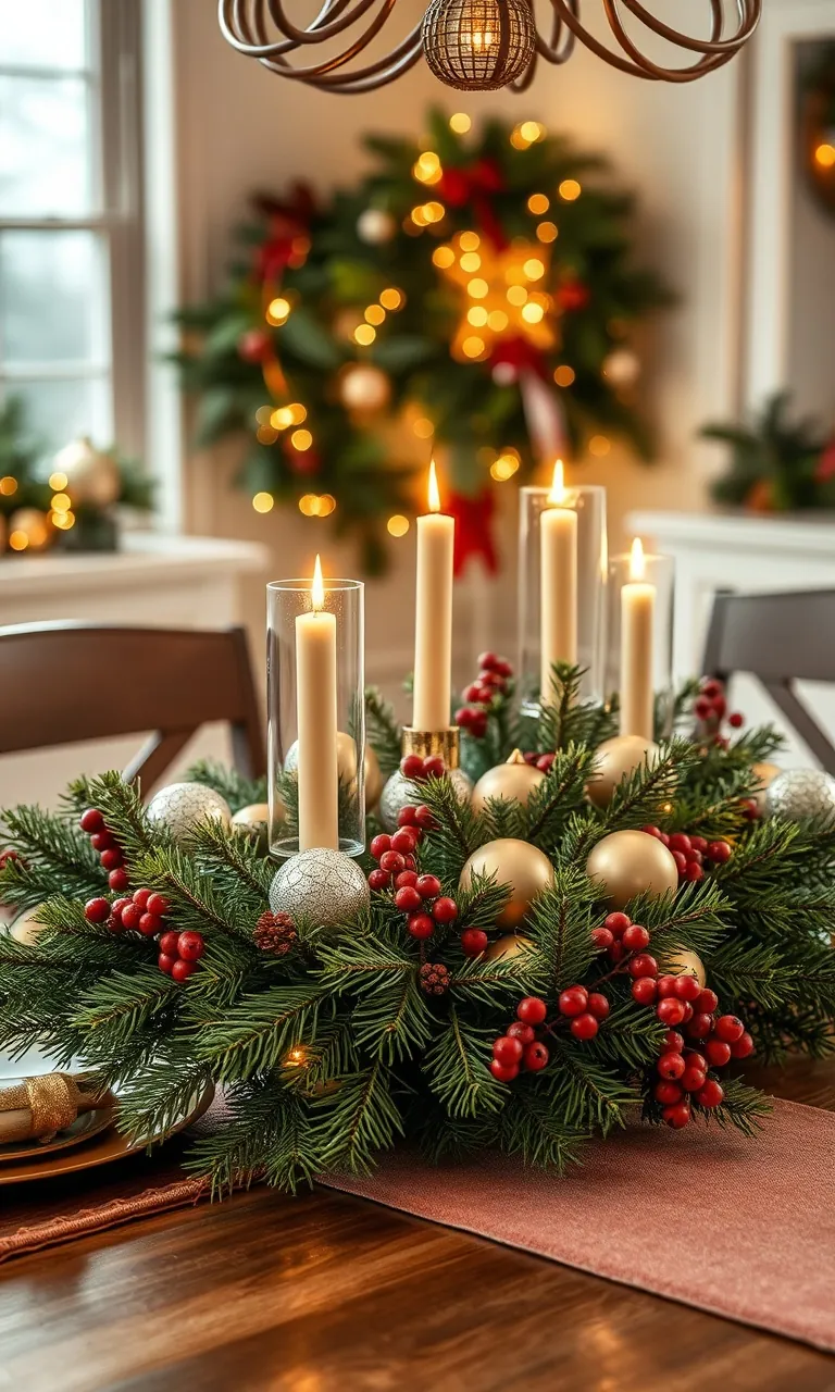 3. Enchanting Evergreen Accents