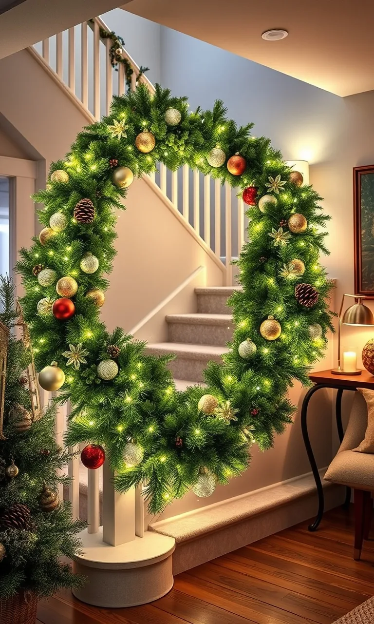 6. Glistening Garland Glow