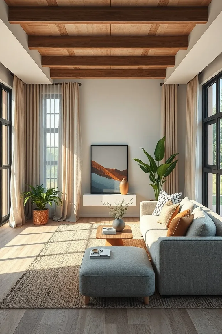 2. Earthy Elegance
