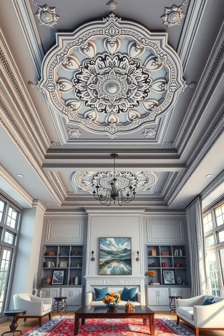 4. Statement Ceilings: The Overlooked Fifth Wall