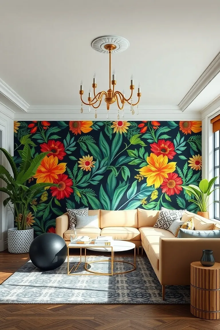 4. Daring Décor with Dramatic Patterns