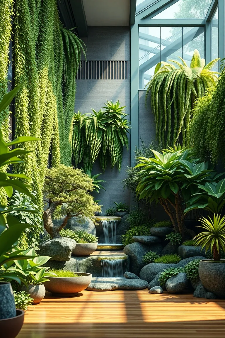 6. Zen Greenery Oasis