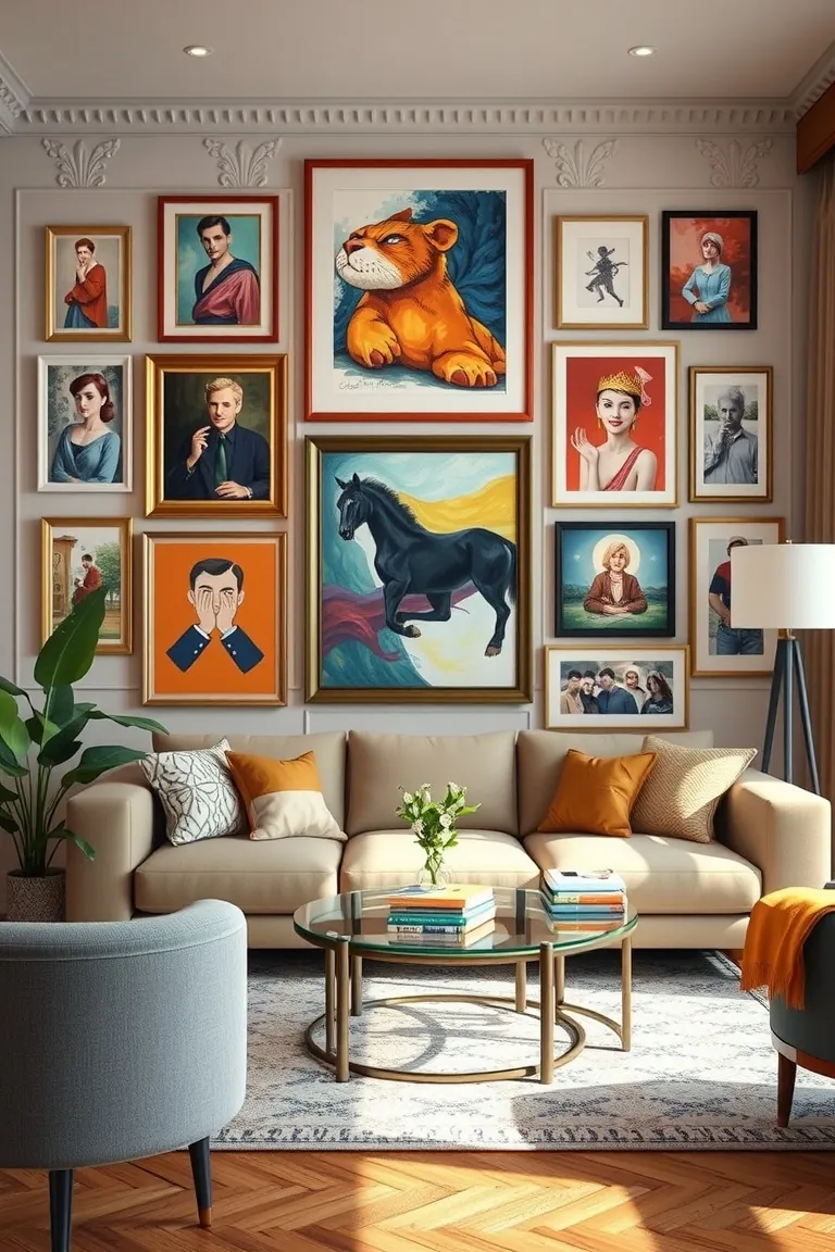 2. Artful Accents Galore