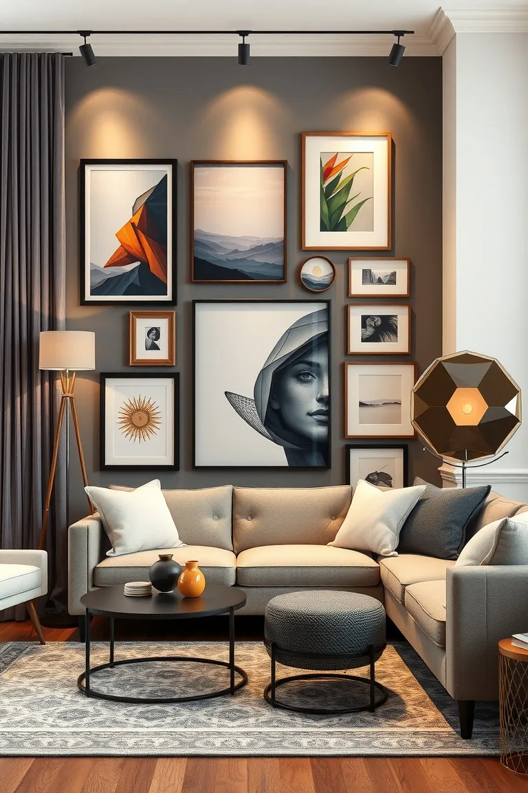 4. Get the Gallery Wall Glow