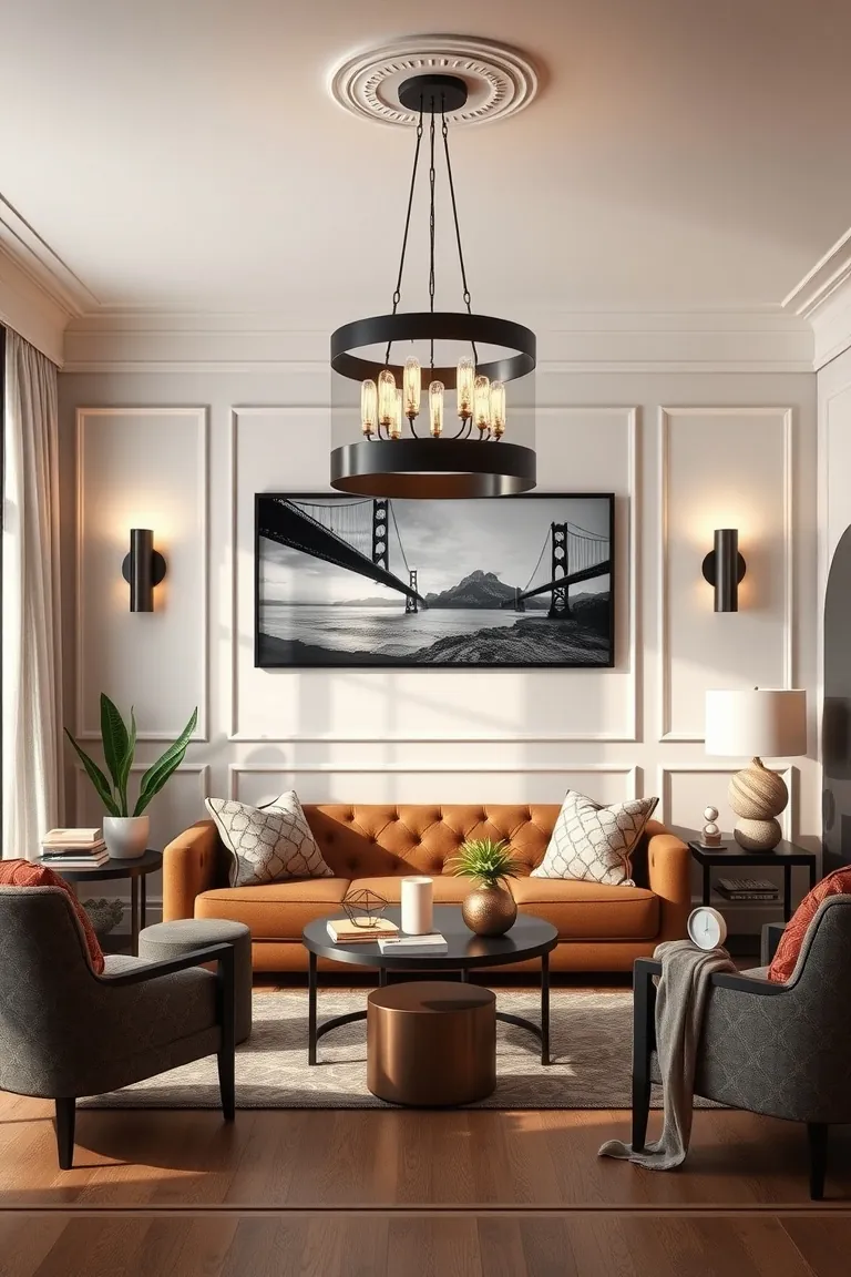 5. Statement Lighting Magic