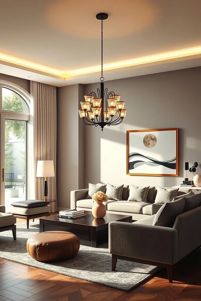 4. Illuminate with Statement Lighting