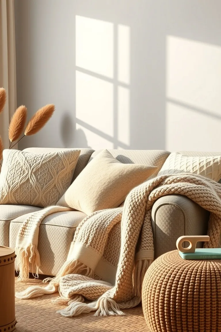 4. The Warm Embrace of Throws and Textiles
