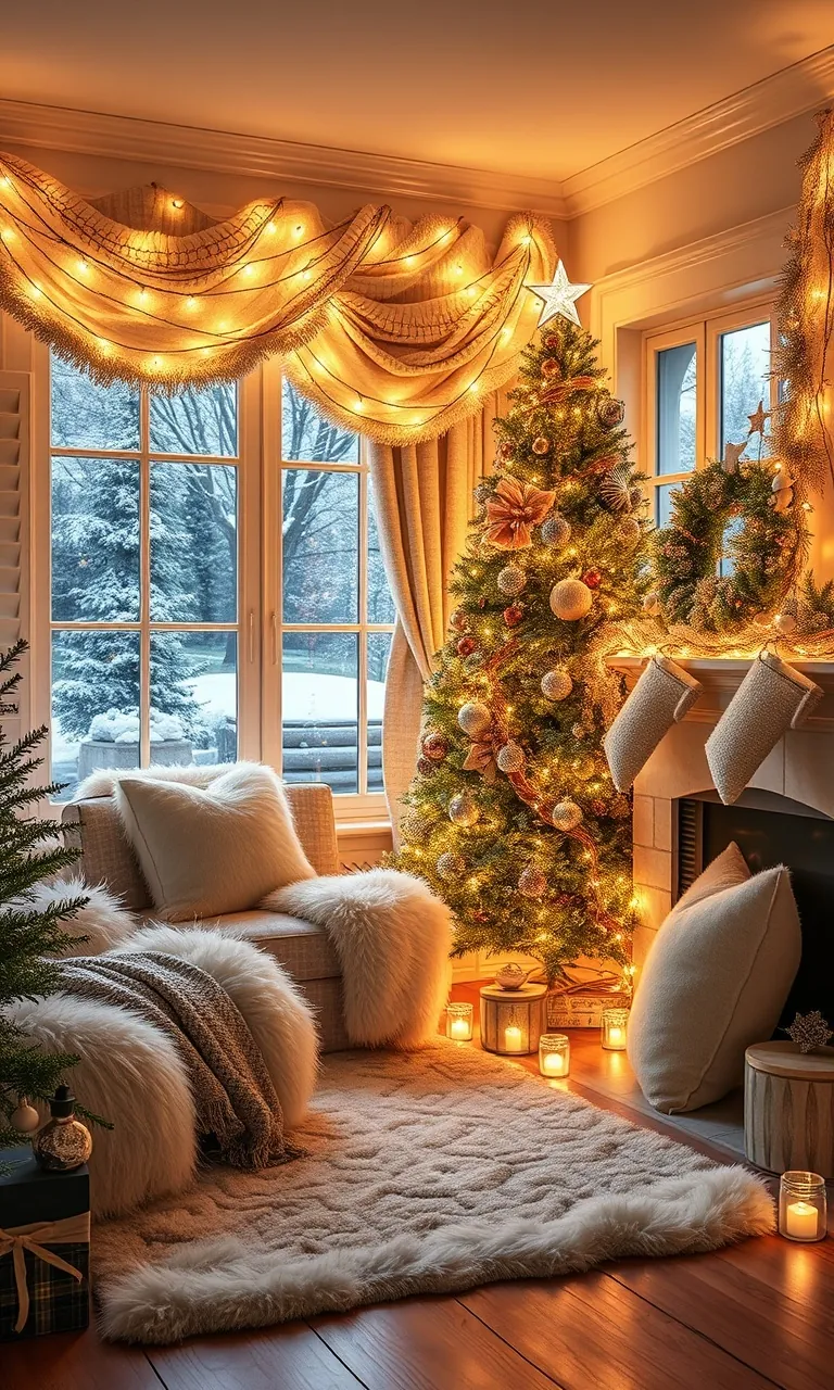 3. Twinkling Winter Wonderland