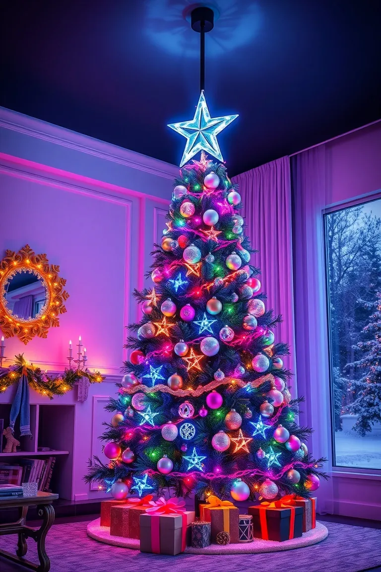 5. Galactic Glow Tree