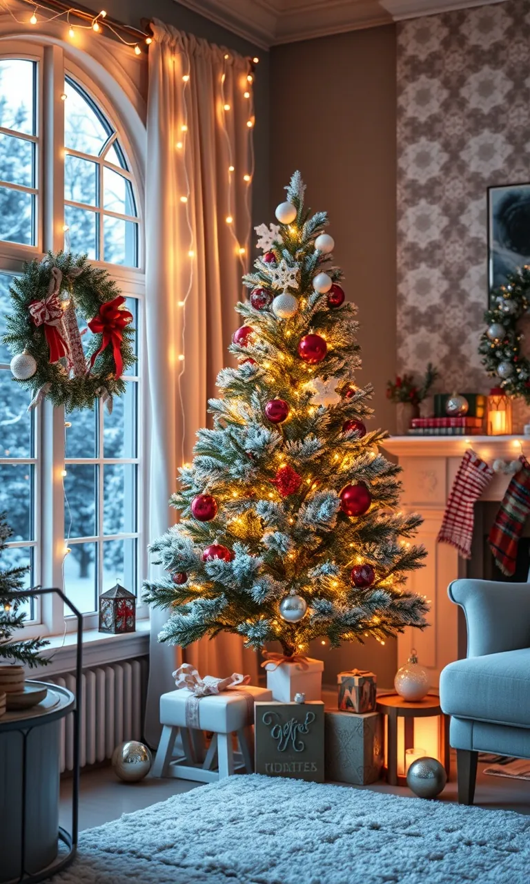 3. Twinkling Tree Light Magic