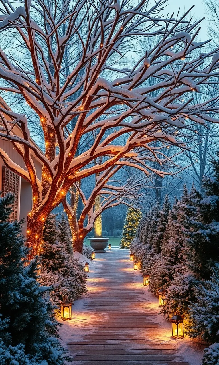 6. Twinkling Tree of Light