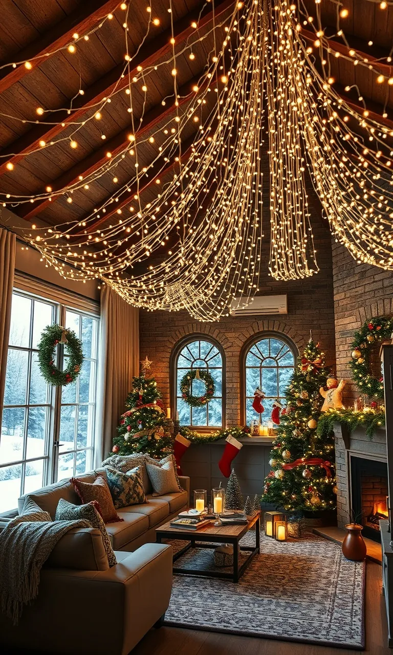 7. Twinkle Light Canopies