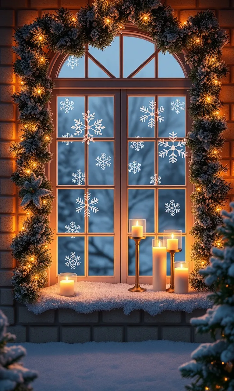 5. Twinkling Window Wonderland