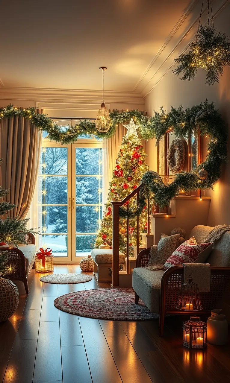 6. Luminescent Winter Wonderland