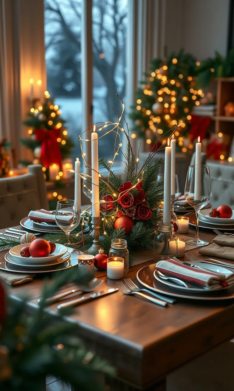 6. Twinkle With Table Trimmings